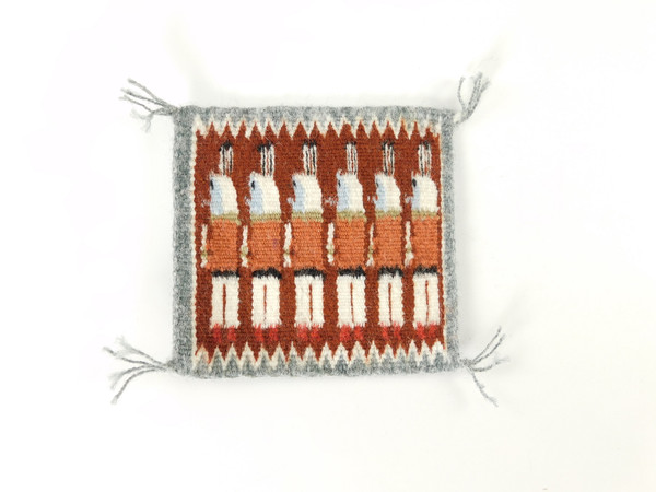 Miniature Yeibichai Rug Dine' Textile