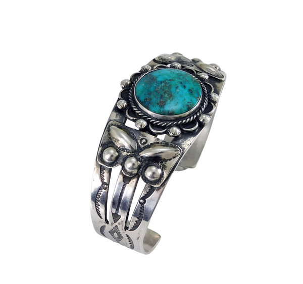 UITA 15 Morenci Turquoise In Silver Cuff Bracelet