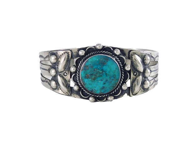 UITA 15 Morenci Turquoise In Silver Cuff Bracelet