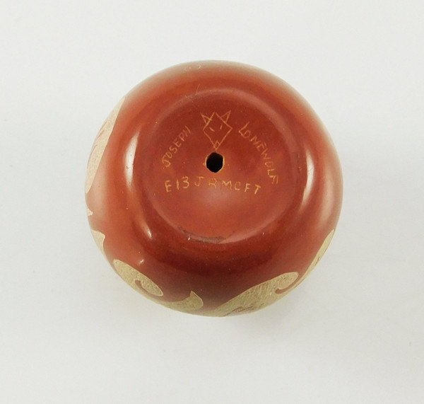 Miniature Pottery by Joseph Lonewolf Turtle and Lizard