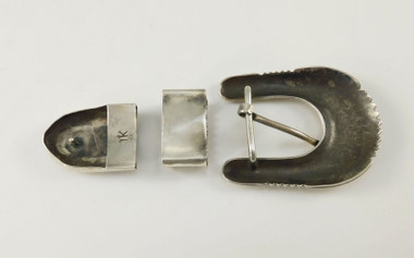 Ivan Kee Silver Ranger Buckle Set