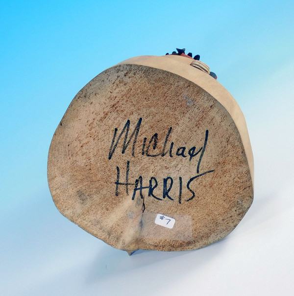 Hopi Crow Mother Kachina Sculpture by Michael Harris