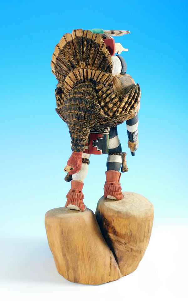Hopi Left-Hand Kachina Sculpture by Duane Lacapa