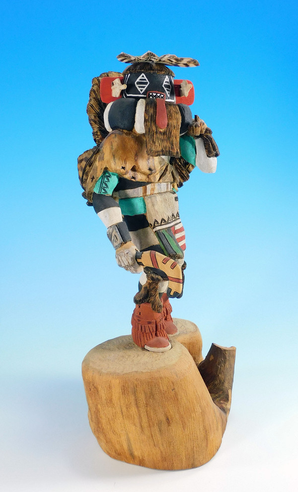Hopi Left-Hand Kachina Sculpture by Duane Lacapa