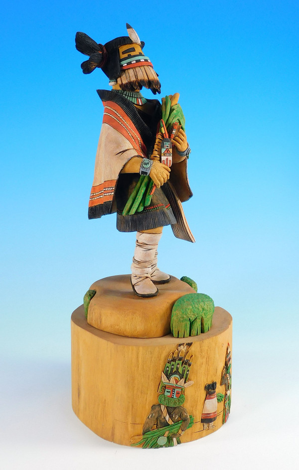 Hopi Kachina Girl Sculpture by Armand Fritz