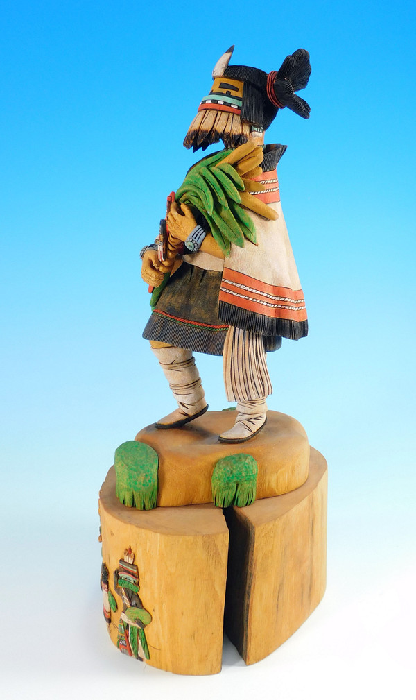 Hopi Kachina Girl Sculpture by Armand Fritz