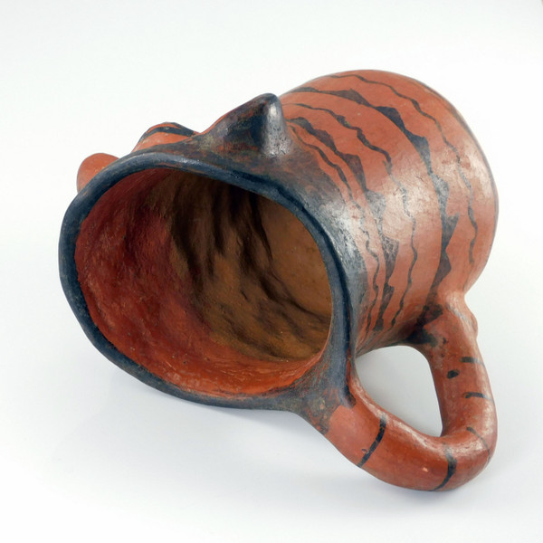 Antique Maricopa Face Pitcher