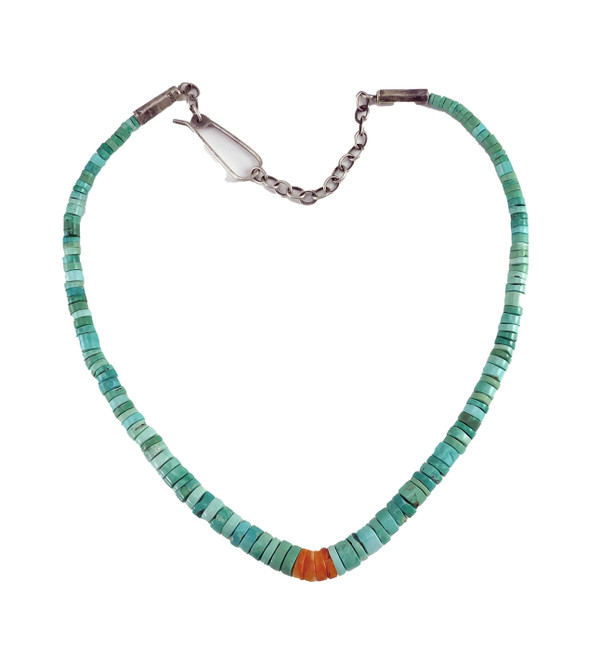 Sleeping Beauty Turquoise Choker Necklace by Piki Wadsworth