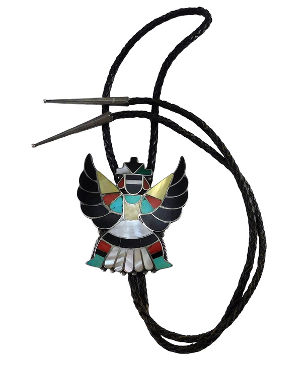 Knife Wing God Bola Tie Augustine Pinto