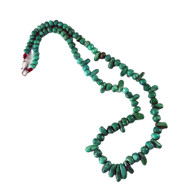Fox Turquoise Nugget Necklace