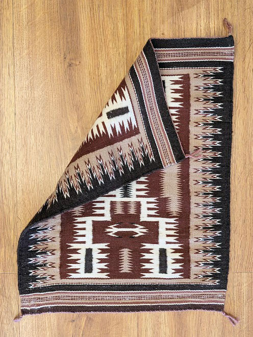 Storm Pattern Dine' Textile by Darlene Yazzie
