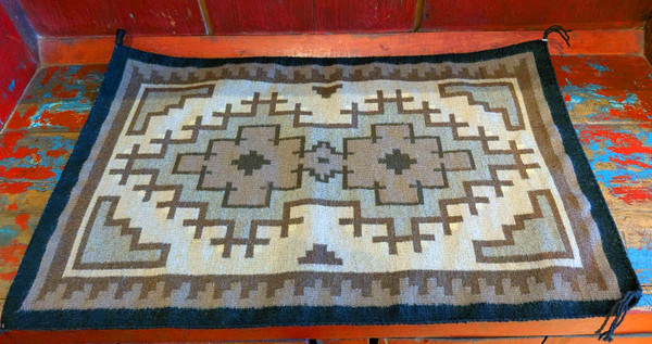 James Sherman Two Grey Hills Dine' Textile