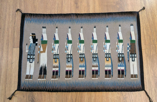 Della Woody Dine' Yei Bi Chai Tapestry
Side B1