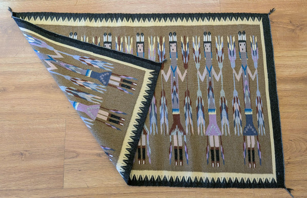 Lorraine James Dine' Yei Rug Tapestry
