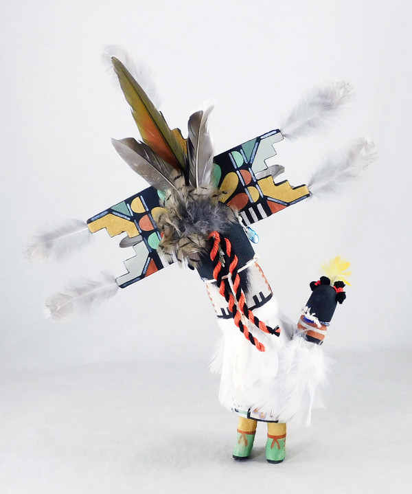 Traditional Hopi Salako Taka and Ha Hai Wuhti Kachinas by Poley