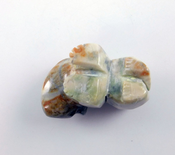 Picasso Marble Animated Bear Zuni Carving