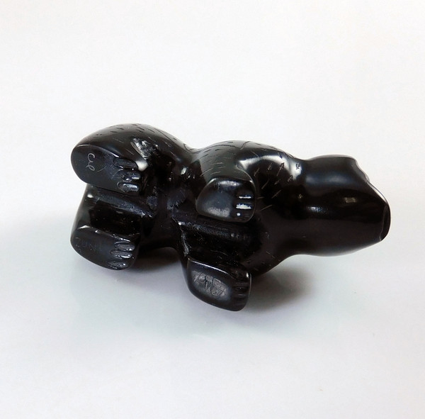 Zuni Carved Black Bear