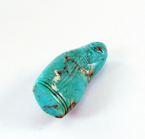 Zuni Indian Turquoise Corn Maiden Sandra Quandelacy