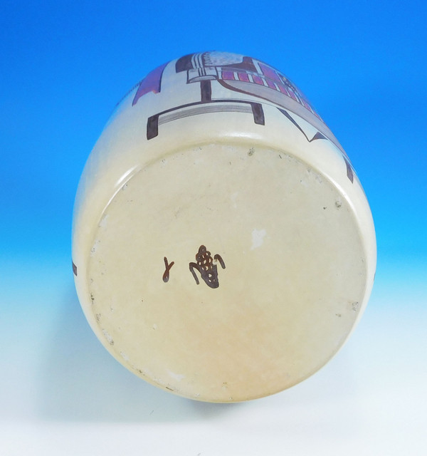 Tall Cylinder Hopi Pottery Jean Sahme