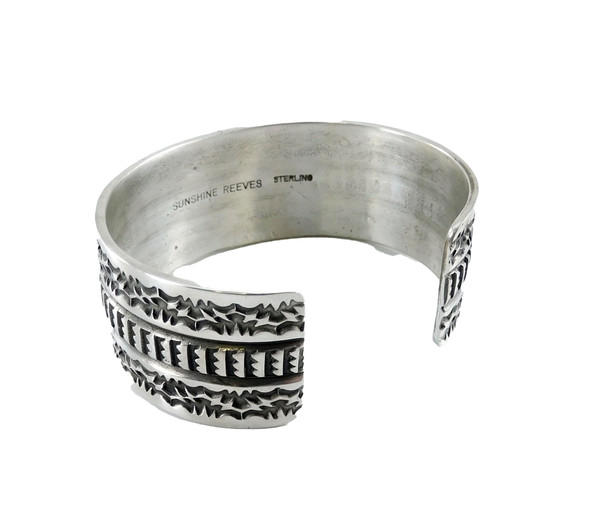 Silver Cuff Bracelet by Sunshine Reeves