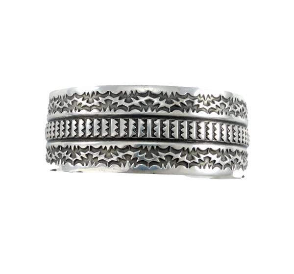 Silver Cuff Bracelet by Sunshine Reeves