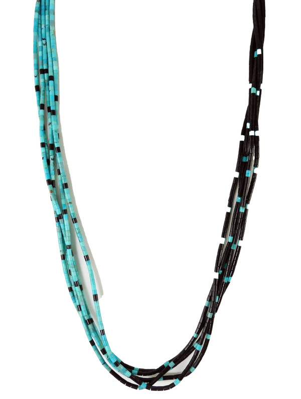 Day and Night Heishe Necklace