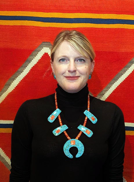 Charlene Reano Turquoise and Spiny Mosaic Necklace