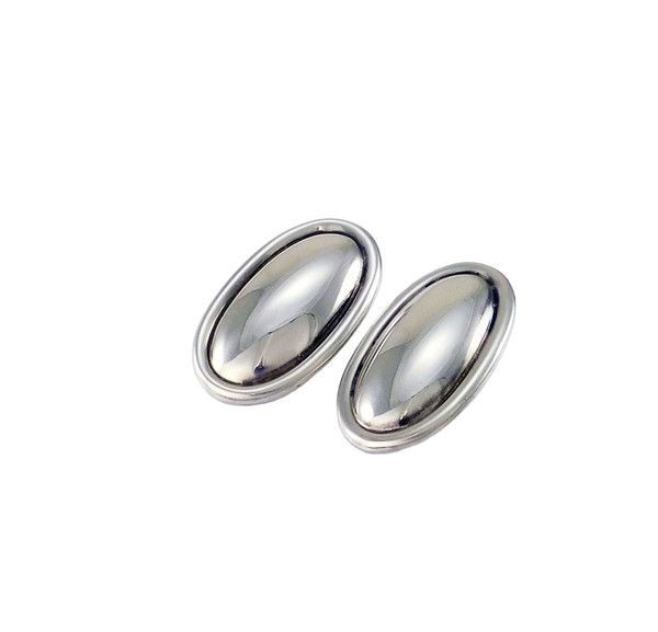 Taxco Silver Clip Earrings