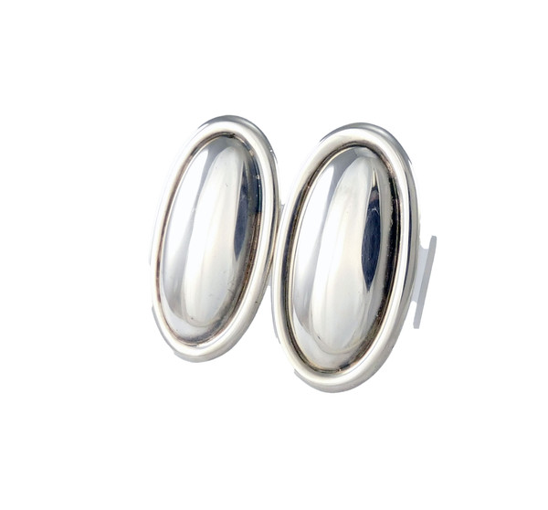 Taxco Silver Clip Earrings