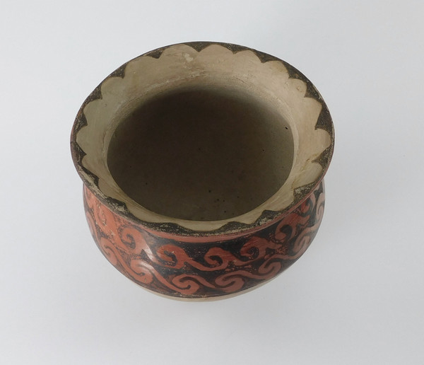 Two Tone Maricopa Pottery Jar by Dorothea Sunn Avery