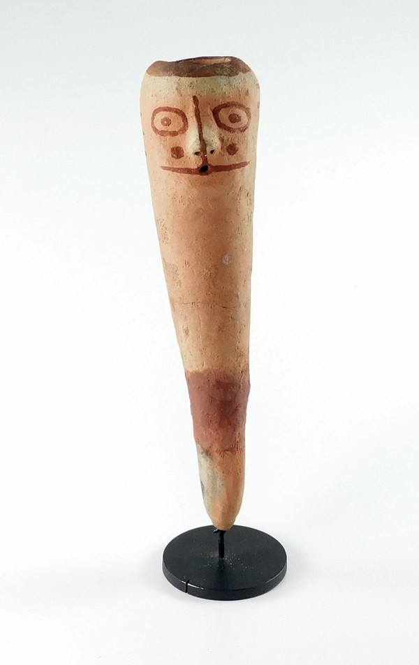 Annie Fields Mohave Pottery Smoking Tube