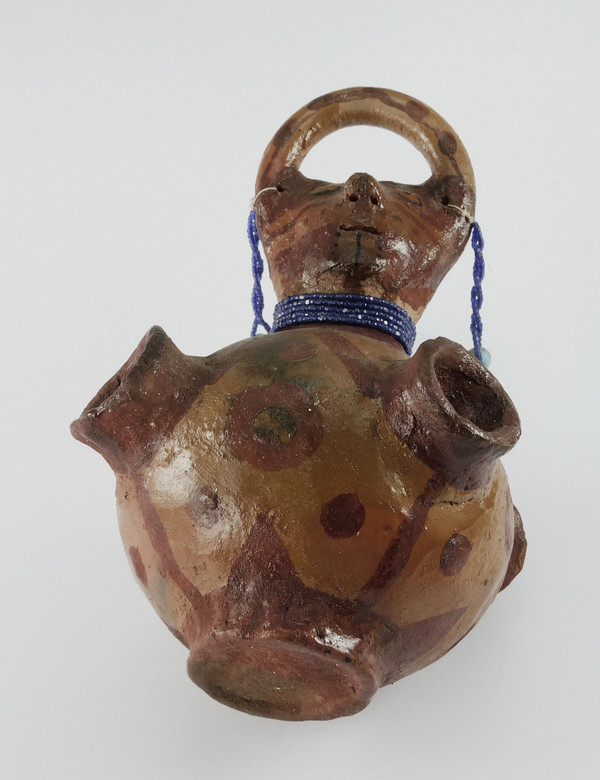 Antique Mohave Pottery Effigy Jar
