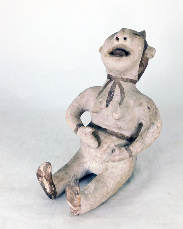 Antique Cochiti Pottery Effigy
