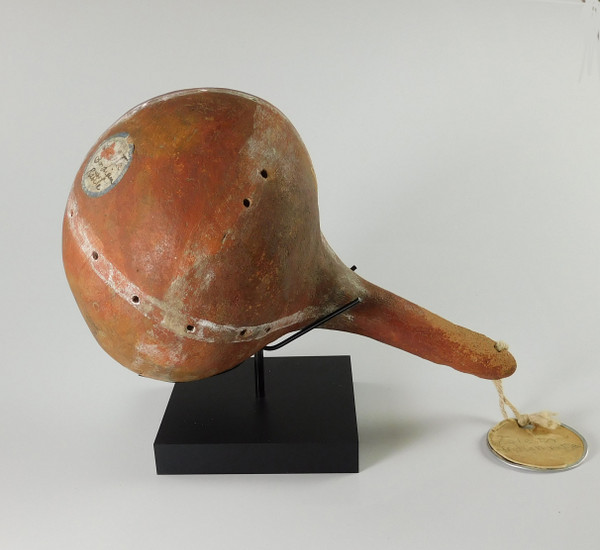 Antique Isleta Pueblo Pottery Rattle 