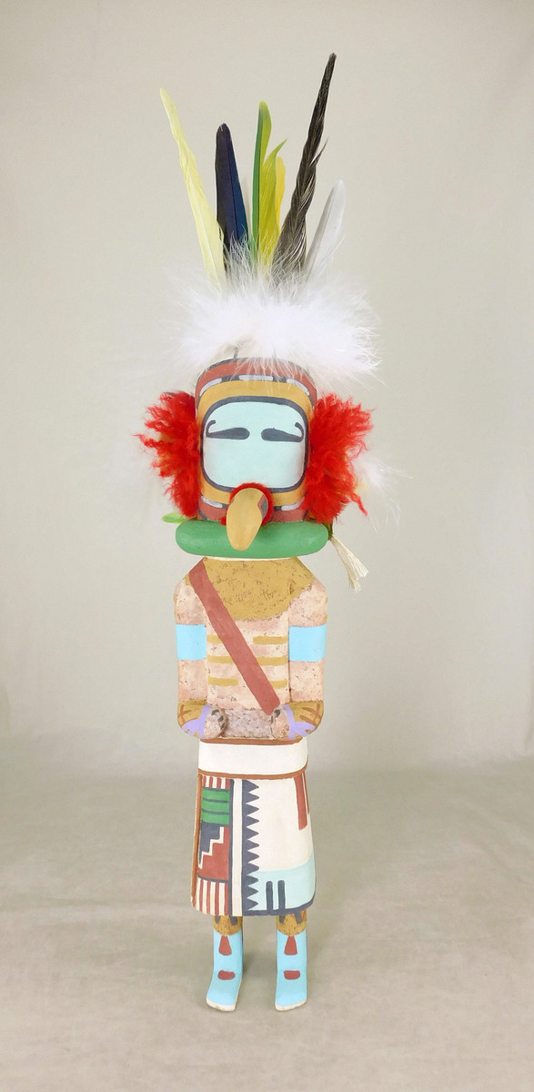 Traditional Hopi Parrot Kachina Brandon Ross