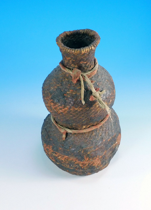 Antique Apache Bi Lobe Canteen