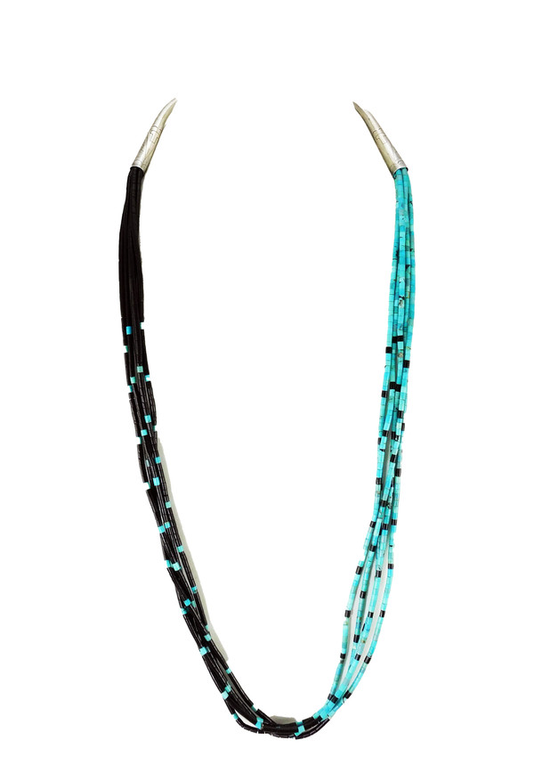 Day and Night Heishe Necklace