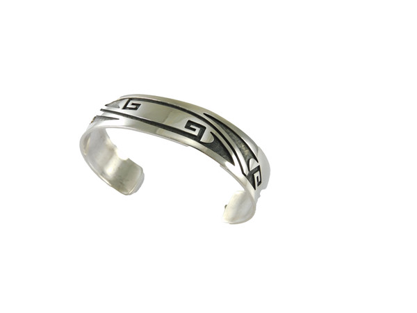 Hopi Crafts Silver Cuff Bracelet
