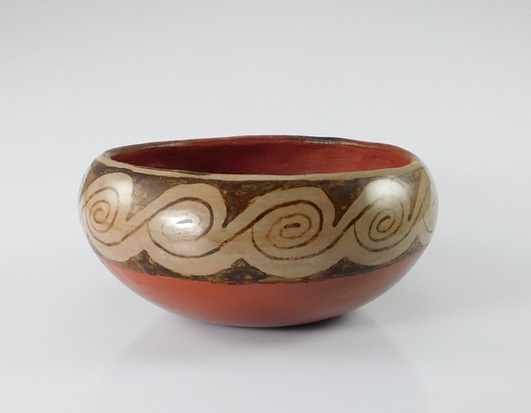 Vintage Two Tone Maricopa Pottery Bowl