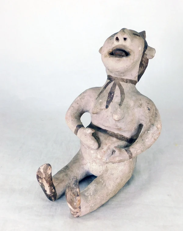 Antique Cochiti Pottery Effigy