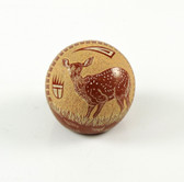 Miniature Pottery with Fawn by Joseph Lonewolf 