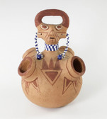 Elmer Gates Mojave Pottery Effigy Jar