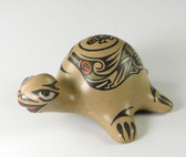 Pottery Turtle Figurine by Margaret and Luther