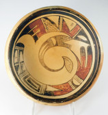 Antique Hopi Pottery Flat Bowl