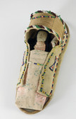  Antique Apache Indian Doll in Cradleboard