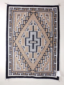 Navajo Two Gray Hills Weaving by Dorothy Redhouse