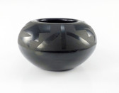 Belen Tapia Small Black Pottery Bowl