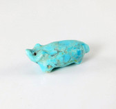 Sarah Leekya Carved Turquoise Bear 