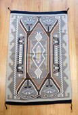 Burntwater Navajo Rug by Rose Charley