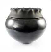 Linda Tafoya Oyenque Black Pottery Jar